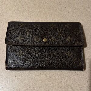 Louis Vuitton Dark Brown Monogram Wallet
